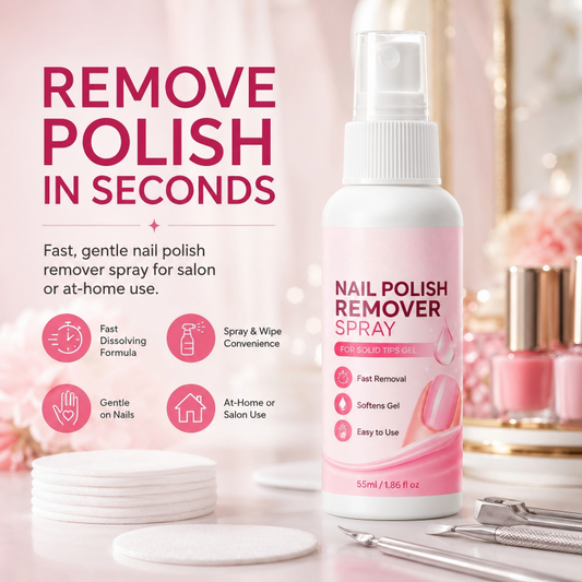 💅 50% Off – Nail Polish Dissolving Spray, Gentle & Effective