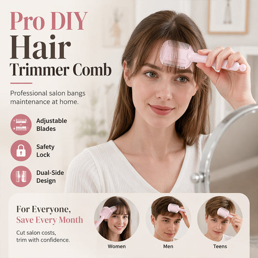 Portable Dual-Use Hair Trimming Comb