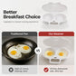 ⏳🔥LIMITED-TIME 50% OFF! ⏰Microwave Egg Poacher with Lid & Handle 🍳 Dual Cavity Microwave Egg Poacher – Quick Oil-Free Cooking, Food-Grade PP & Versatile Kitchen Essential 💫