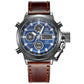 Men's Retro Digital Quartz Sports Watch