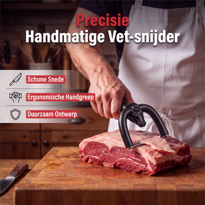 🥩 50% OFF NOW! 🔪 Handheld Fat Trimmer – U-Shaped Blade, Stainless Steel & Ergonomic Grip – Trim Fat, Save Lean Meat 🍖