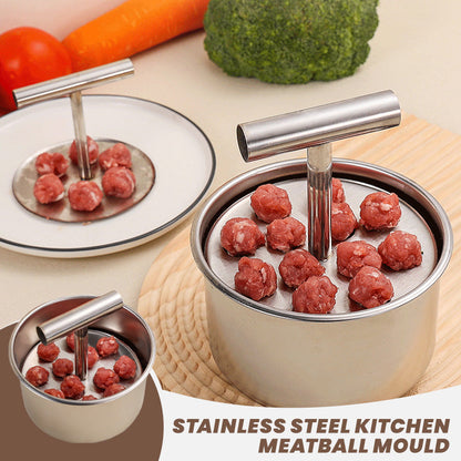 🍲 Stainless Steel Meatball Mould – Perfect Meatballs Made Easy 🍳