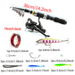 🎣 LIMITED-TIME 50% OFF 🧳 Complete Telescopic Fishing Kit — Rod, Reel, Lures & Bag