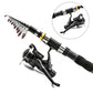 🎣 LIMITED-TIME 50% OFF 🧳 Complete Telescopic Fishing Kit — Rod, Reel, Lures & Bag