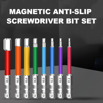 🛠️Magnetic Anti-Slip Screwdriver Bit Set