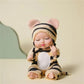 🎁50% OFF NOW! Mini Reborn Baby Dolls Set – Lifelike Realistic Tiny Dolls with Cute Animal Bathrobe Outfits, Perfect Kids Gift Box
