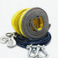 ⏰8-Ton Tow Rope with U-Shackle Hooks