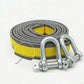 ⏰8-Ton Tow Rope with U-Shackle Hooks