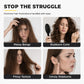 Protein Hair Straightening Cream with Integrated Styling Comb