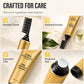Protein Hair Straightening Cream with Integrated Styling Comb