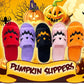 🔥2023 Hot Sale-🎃Halloween Pumpkin Plush Flat Slippers