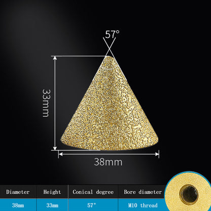 Diamond Beveling Chamfer Bit For Angle Grinders