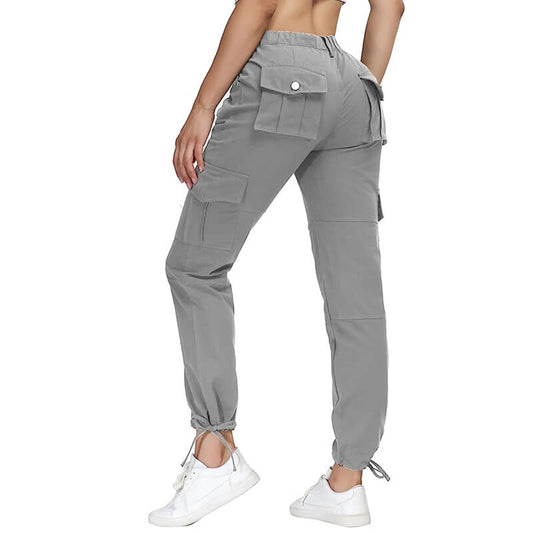 Women Cotton Stretch Cargo Pants