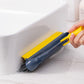 2-in-1 180° Rotating Stiff Bristle Floor Brush with Long Handle