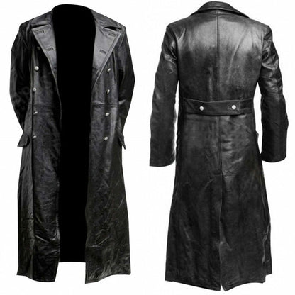 German Classic Leather Coat🔥47% OFF TODAY🔥