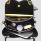 Large capacity cross-body shoulder bag