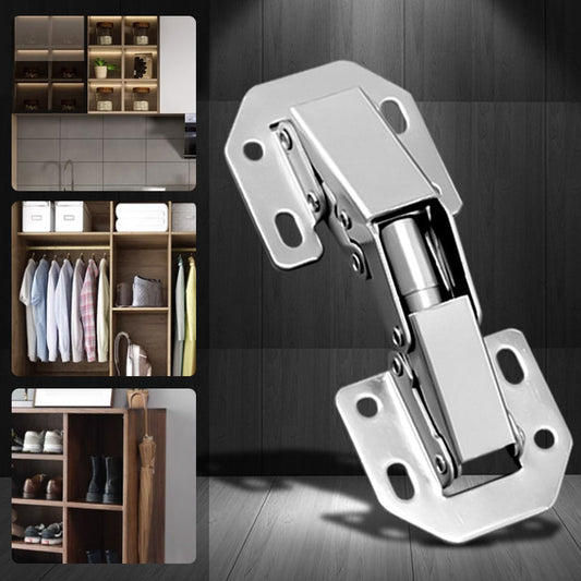 Cabinet hinges - Easy installation of bridge-shaped door hinges【Hydraulic buffer】