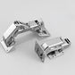 Cabinet hinges - Easy installation of bridge-shaped door hinges【Hydraulic buffer】