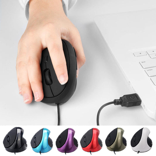 Ergonomic Vertical Mouse with 3 DPI Modes, 6 Buttons