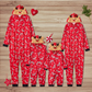 Mosaic Reindeer Family Matching Onesize Pajama for Dad - Mom - Kid - Baby (Flame Resistant)