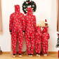 Mosaic Reindeer Family Matching Onesize Pajama for Dad - Mom - Kid - Baby (Flame Resistant)