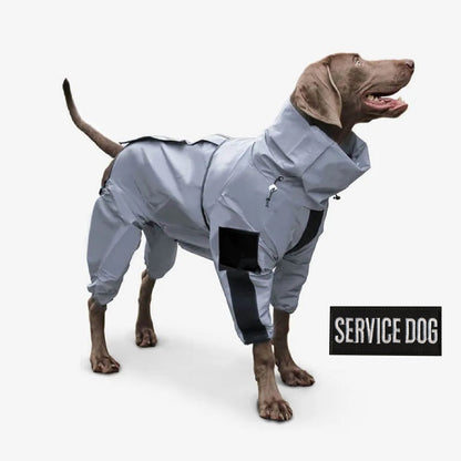 Reflective All-weather Waterproof Dog Rain Coat