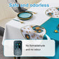 Light luxury high end oval pvc tablecloth