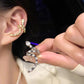 14K Plating Stylish Snake Ear Clip