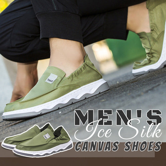 Men's Ice Silk Canvas Shoes