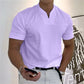 2023 Men Gentlemans Business Short Sleeve Fitness T-shirt