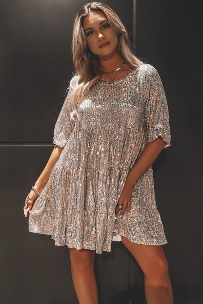 🎊Limited Time Offer-40% Off🎊Cute Sparkly Dress For Sequin Party