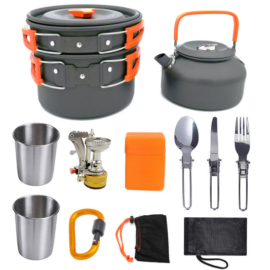 🔥Limited Time Offer🔥 Camping Cookware and Cutlery Set