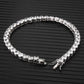 Men's Sparkling Zirconia Bracelet