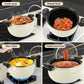 Double Handle 7L Enamel Micro Pressure Cooker