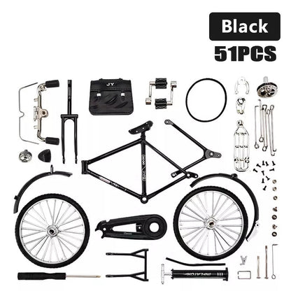 ✨️51 PCS DIY Retro Bicycle Model Decoration