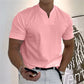 2023 Men Gentlemans Business Short Sleeve Fitness T-shirt