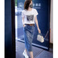🔥New Year Sale🔥Denim Half Skirt