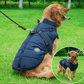 Christmas Sale 🎅🐕 Winter Waterproof Dog Jacket with Built-In Carrying Straps