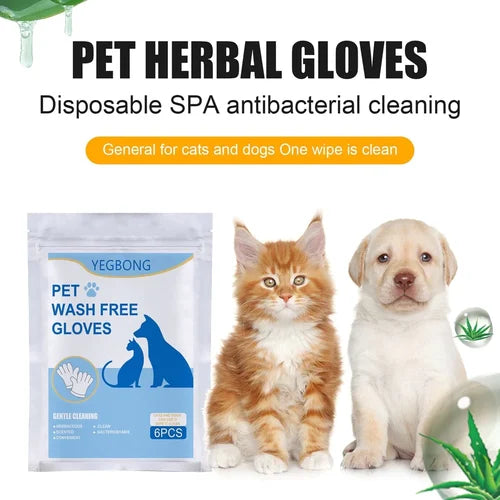 HOT SALE-48%OFF Pet Clean Wash Free Gloves