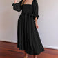 🔥HOT SALE 49% OFF🔥FRENCH RUFFLED LANTERN SLEEVES MULTI-WEAR DRESS