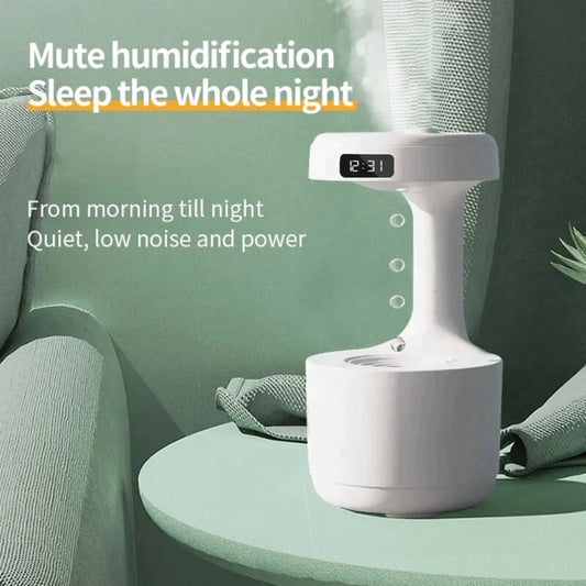 Anti-Gravity Water Droplet Humidifier