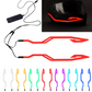 Motorcycle helmet LED light bar
