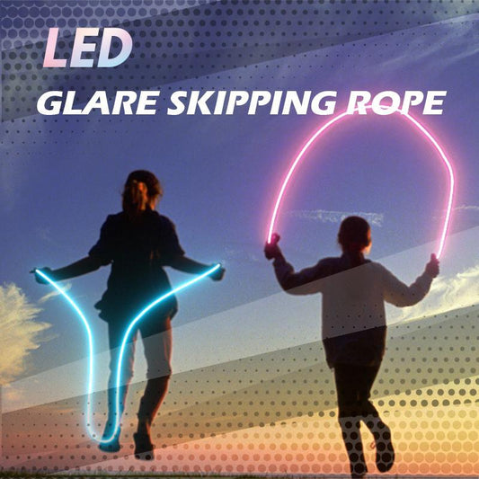 LED Glare Skipping Rope