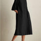Japanese Style Linen Cotton Dress