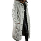2023 Knitted Thick Line Sweater Coat - Free Shipping