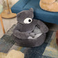 Bear Hug Cat Dog Plush Bed