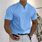 2023 Men Gentlemans Business Short Sleeve Fitness T-shirt