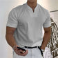 2023 Men Gentlemans Business Short Sleeve Fitness T-shirt