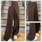 Women's Fashion Irregular Patchwork Wide Leg Trousers