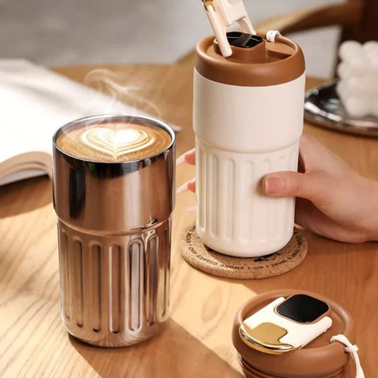 🎄Coffee Cup With Temperature Display😊 (BUY 2 FREE SHIPPING)